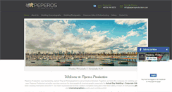 Desktop Screenshot of peperosproduction.com